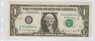 1 $ ONE DOLLAR USA 1988A SERIA B NEW YORK UNC