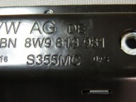 AUDI A4 B9 Poignée Support plaque 8W9813981