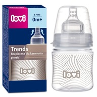 LOVI BUTELKA ANTYKOLKOWA TRENDS HARMONY 120ml + SMOCZEK 0m+