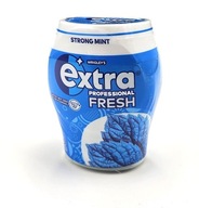 Wrigley Extra STRONGMINT Gumy do żucia bez cukru butelka 50 sztuk GUMA