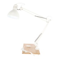 Stolná lampa na stôl doska 6cm nastaviteľná biela E27 IKEA TERTIAL