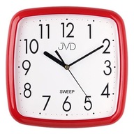 JVD HP615.14 - 25x25cm - Nástenné hodiny - Červená