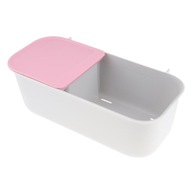 Kúpeľňový úložný stojan Bezplatný dierovací úložný priestor Ružový
