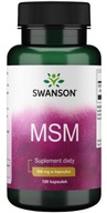 Swanson MSM 500mg 100k. Organická síra Kĺby