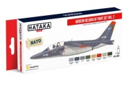Hataka Hobby HTK-AS64 Modern Belgian AF (paint set 8 x 17ml)