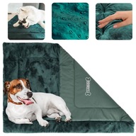 Podložka pre psa Lovedog odtiene zelenej 90 cm x 60 cm