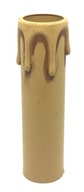 Gilza KRYT trubica luster lampa Ø24mm 10cm E14 béžová antická e14