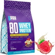 Proteínová výživa WHEY Protein WPC 100 % 908G Srvátkový proteín BCAA Instant