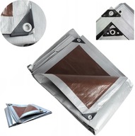 OCHRANNÁ PLACHTA 6 m X 8 m VEĽMI HRUBÁ VODOTESNÁ 210 g/m2