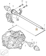 VOLVO XC60 prawa polos kpl manual 2,4D 2,0D OE 360