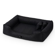 Exclusive Bed Ortopedický pelech pre psa čierny 130 cm x 100 cm