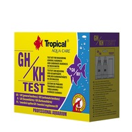 TROPICAL GH/KH TEST DO AKWARIUM OZNACZANIA NA TWARDOŚĆ WODY