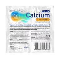 CALCIUM WAPNO Z WITAMINĄ C UCZULENIE ALERGIA