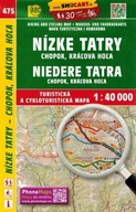 NISKIE TATRY (NIŻNE) MAPA TURYSTYCZNA SHOCART 475