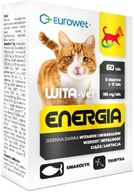 EUROWET WITA-VET ENERGIA karma uzupełniająca dla kotów 60 tabletek