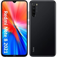 SMARTFON XIAOMI REDMI NOTE 8 2021 4/64 TELEFON CZARNY KABEL USB GWARANCJA