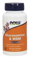 NOW FOODS Glukozamín s MSM Zdravie kĺbov 60 Kap