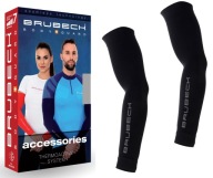 BRUBECK Rękawki DO BIEGANIA 3D DLA BIEGACZY Z oddychającej siatki 3D