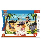 PSI PATROL Puzzle ramkowe bajkowe 15 el. TREFL