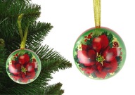 Vianočná Vianočná Guľa Kovová Ozdoba Vianočný stromček Hviezda