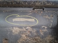 MERCEDES-BENZ E W212 bumper rear A2128852725