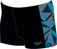 Szorty kąpielowe Speedo HYPERBOOM PNL SHORT JM 11-12 BLACK/BOLT/DOVE GREY