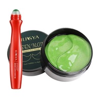 Ilisya 60pcs-Gold Collagen Eye Mask Seaweed Green Algae Eye Patches for