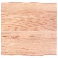 Doska stola svetlohnedá 40x40x(2-6) cm drevo s prírodným okrajom