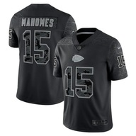 23 Camiseta Hombre 2023NFL Kansas City Chiefs Patrick Mahomes Negro Travis