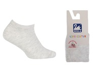 Členkové Ponožky detské Wola Soft Cotton sivé 24/26