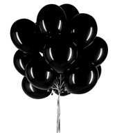 Balony Czarne PROFESJONALNE duże 100szt Wysoka Jakość