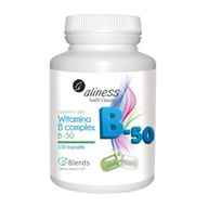 ALINESS VITAMIN B COMPLEX B-50 KOMPLEX SKUPINY B NERVOVÝ SYSTÉM 100 kaps