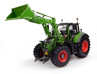 Traktor traktor Fendt 722 Vario s lyžicou zberateľský model v mierke UH4975