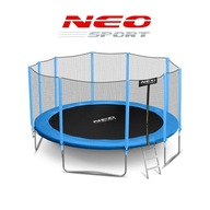 Trampolina ogrodowa 15ft/465cm z siatką zewnętrzną i drabinką NEO-SPORT