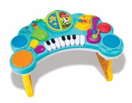B-kids Hudobné pianinko keyboard 10w1 - super darček pre batoľa !!!