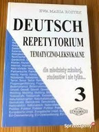 DEUTSCH 3 Repetytorium tematyczno - leksykalne