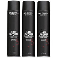 GOLDWELL SALON ONLY HAIR ZESTAW MOCNY LAKIER 3X600