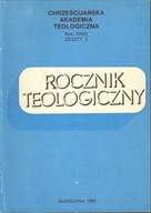 ROCZNIK TEOLOGICZNY CHAT 1990 ZESZYT 2