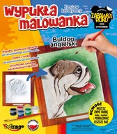 Wypukła Malowanka Pies - Buldog Angielski