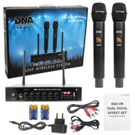 DNA VM DUAL VOCAL EFFECT SET BEZPRZEWODOWE DO RĘKI USB BT 518-542 MHz