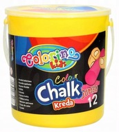 Colorino Kids Kreda kolorowa Jumbo 12 szt w 6 kolorach