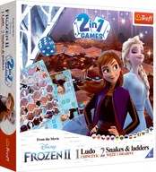 2w1 Chińczyk/Węże i drabiny Frozen 2 TREFL