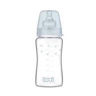 LOVI Butelka SZKLANA 250ml Diamond GLASS +kubeczek