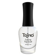 TRIND Caring Top Coat 9ml - proteinowy top do malowania paznokci