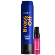 MATRIX BRASS OFF odżywka nawilżająca do rozjaśnionych włosów 300ml + GRATIS