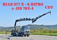 MAN TGS 35.440* HIAB 377 E-6 HIPRO + JIB 70X4 + PILOT * 8x4