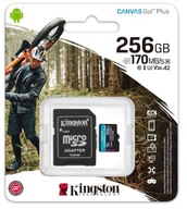 KINGSTON Pamäťová karta micro SD 256GB UHS-I U3 V30