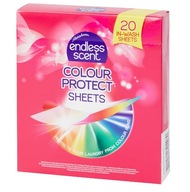 Utierky na pranie zachytené farbou, vonné Endless Scent 20 ks