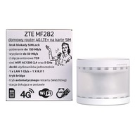 ZTE MF282 Domowy Modem Router SIM WiFi 4G LTE Kartę SIM bez SIMLocka Bridge