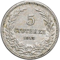 Bułgaria 5 stotinek 1913